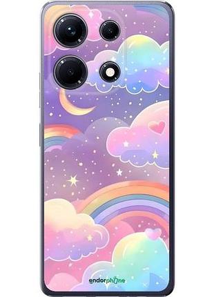 Чохол на infinix note 30 хмари та веселка