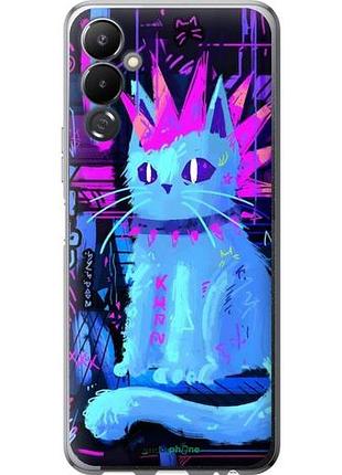 Чехол на tecno pova 4 lg7n кот панк
