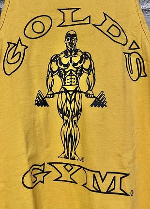 Спортивная майка golds gym gold’s fitness для бодибилдинга nike спорта тренировок under armour зала бега bodybuilding культуризма футболка gymshark 4