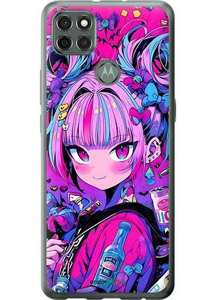 Чехол на motorola g9 power аниме милаха