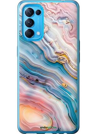 Чехол на oppo reno5 мрамор красивый оппо рено5