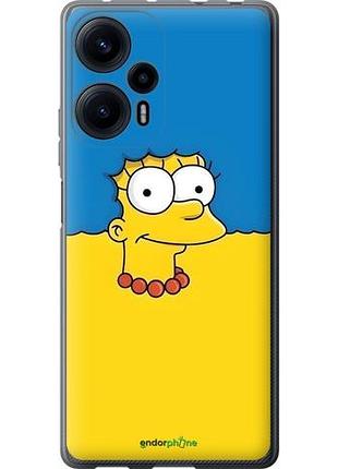 Чехол на xiaomi redmi note 12 turbo мардж флаг украины сяоми редми ноут 12 тurbo
