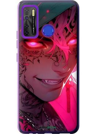 Чехол на tecno camon 15 аниме демон 3 текно камон 153
