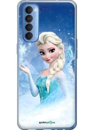 Чехол на oppo reno 4 pro эльза оппо рено 4 про