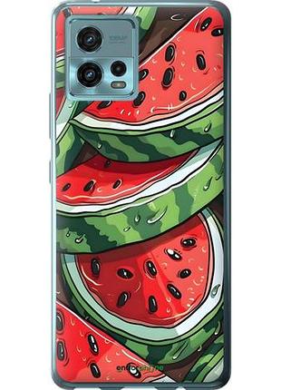 Чехол на motorola g72 арбуз моторола г72
