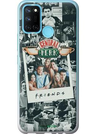 Чехол на realme c17 друзья friends риалми с17