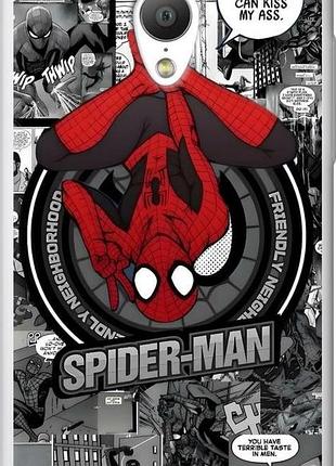 Чехол на meizu mx3 человек паук, spiderman мейзу мх3