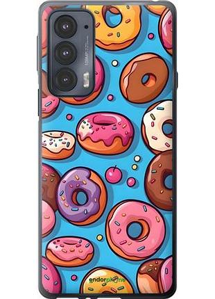 Чехол на motorola edge 20 пончики моторола эдж 20