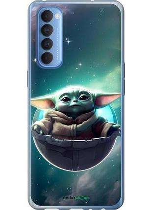 Чехол на oppo reno 4 pro малыш йода, грогу оппо рено 4 про