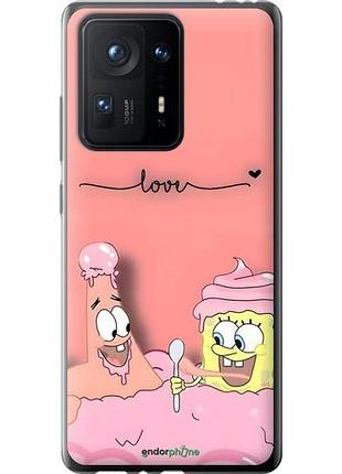 Чехол на xiaomi mix 4 спанч боб, sponge bob сяоми микс 4