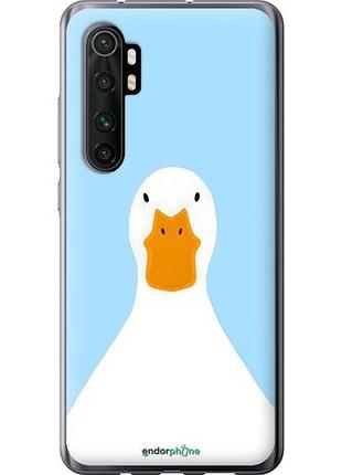 Чехол на xiaomi mi note 10 lite гусь сяоми ми ноут 10 лайт