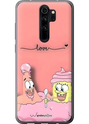 Чехол на xiaomi redmi note 8 pro спанч боб, sponge bob сяоми редми ноут 8 про