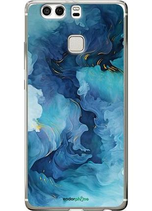 Чехол на huawei p9 plus акварель хуавей п9 плюс