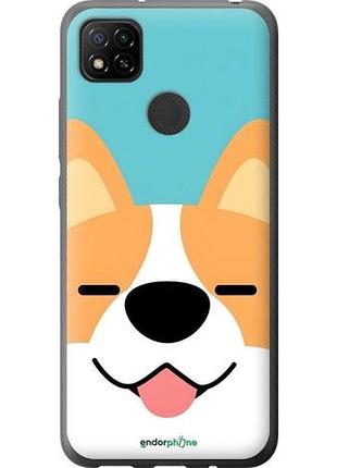 Чехол на xiaomi redmi 9c забавный корги сяоми редми 9с