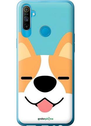 Чехол на realme c3 корги