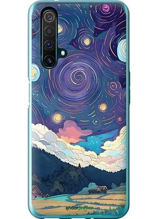 Чехол на realme x50 креатинвый арт риалми х50