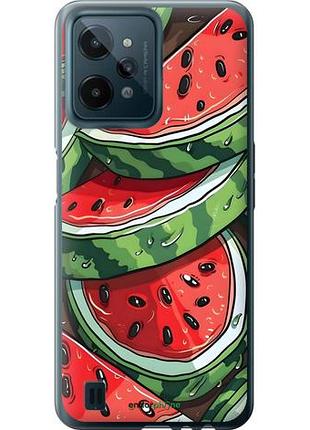 Чехол на realme c31 арбуз риалми с31