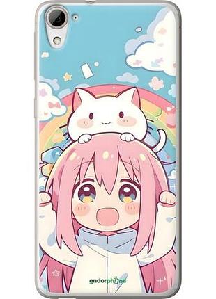 Чехол на htc desire 826 dual sim девочка аниме радуга хтс дизайр 826 дуал сим