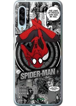 Чехол на samsung galaxy a90 5g человек паук, spiderman самсунг а90 5г