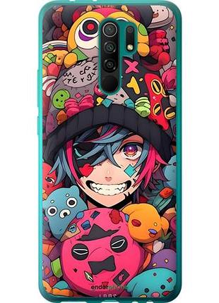 Чехол на xiaomi redmi 9 аниме парень сяоми редми 9