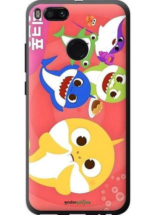 Чехол на xiaomi mi a1 бейби шаркс