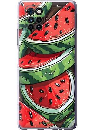 Чехол на infinix note 10 pro арбуз инфикс ноут 10 про