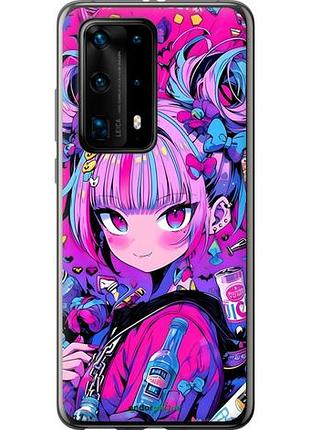 Чехол на huawei p40 pro plus аниме милаха хуавей п40 про плюс