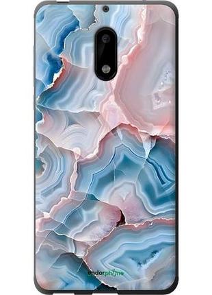Чехол на nokia 6 мрамор