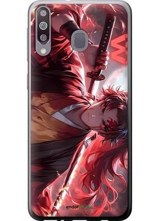 Чехол на samsung galaxy m30 аниме самурай самсунг м30