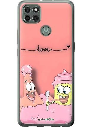 Чехол на motorola g9 power спанч боб, sponge bob моторола г9 повер