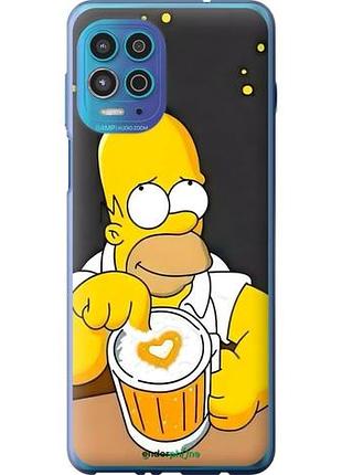 Чехол на motorola edge s гомер пиво моторола эдж с