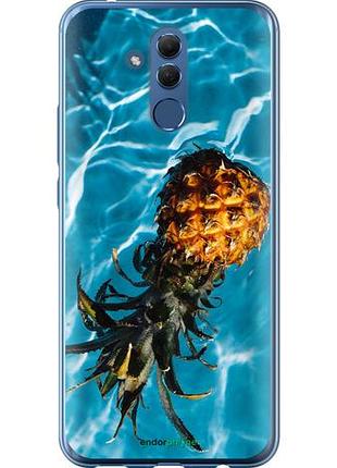 Чехол на huawei mate 20 lite ананас на воде "4384u-1575-10746"
