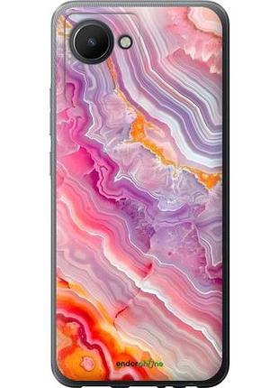 Чехол на realme c30 мрамор 2