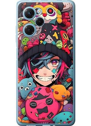 Чехол на xiaomi redmi note 12 pro speed аниме парень сяоми редми ноут 12 про сpeed