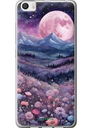 Чехол на xiaomi mi5 ночь луна арт сяоми ми5