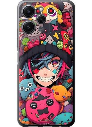 Чехол на xiaomi redmi 12 аниме парень сяоми редми 12