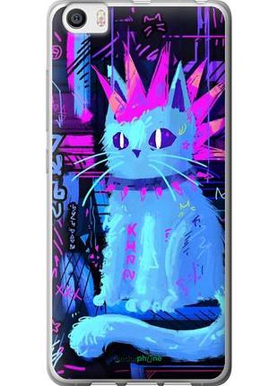 Чехол на xiaomi mi5 кот панк