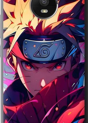 Чехол на motorola moto e4 plus наруто naruto моторола мото е4 плюс