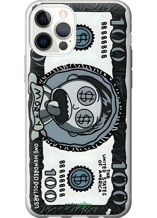 Чехол на iphone 12 морти 100 айфон 12