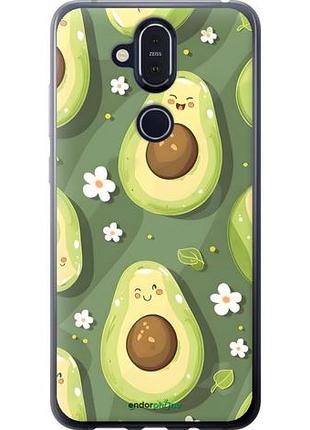Чехол на nokia 8.1 авокадо нокиа 8.1