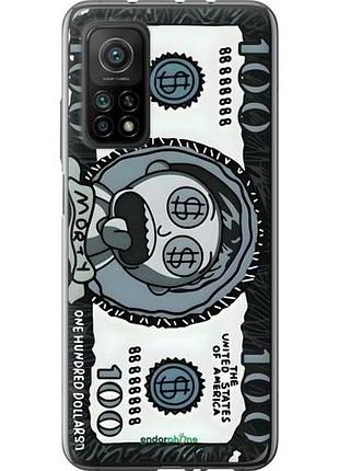 Чехол на xiaomi mi 10t pro морти 100