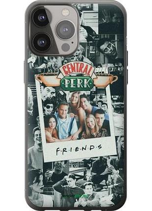 Чехол на iphone 13 pro max друзья friends айфон 13 про макс