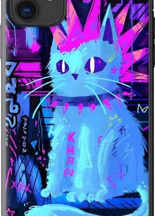 Чехол на iphone 11 кот панк