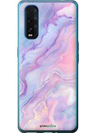 Чехол на oppo find x2 нежный мрамор оппо файнд х2