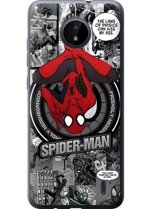 Чехол на nokia c20 человек паук, spiderman нокиа с20