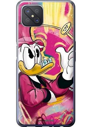 Чехол на oppo reno 4 z скрудж макдак оппо рено 4 зет