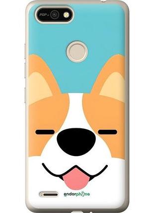 Чехол на tecno pop 2f b1f корги