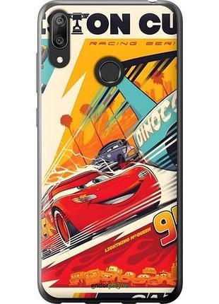 Чехол на huawei y7 2019 тачки