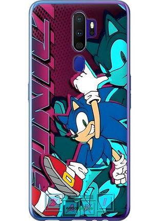 Чехол на oppo a5 2020 соник sonic оппо а5 2020