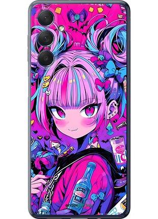 Чехол на samsung galaxy m54 аниме милаха